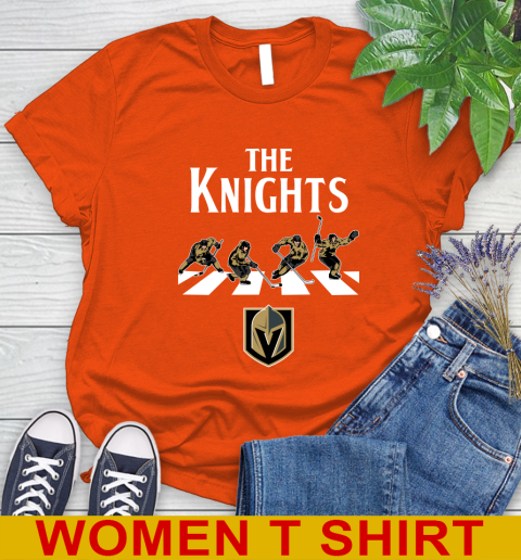 NHL Hockey Vegas Golden Knights The Beatles Rock Band Shirt Women's T-Shirt 3