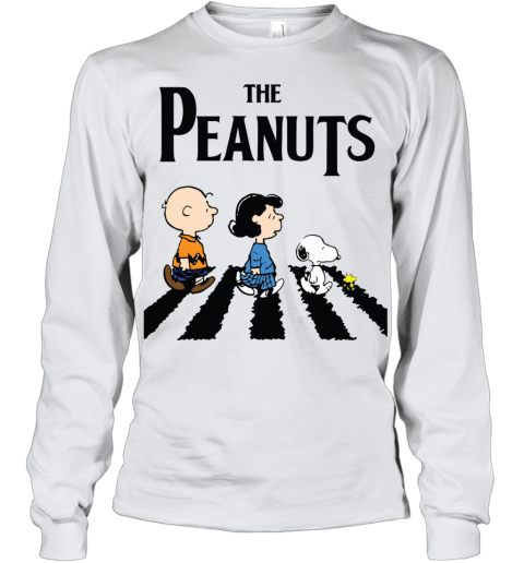 Peanuts Characters Abbey Road Boston Skyline Sports Teams Shirt