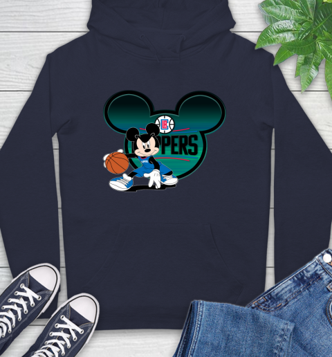 NBA LA Clippers Mickey Mouse Disney Basketball Hoodie 4