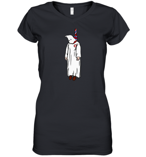 Kill The Klan Women's V-Neck T-Shirt