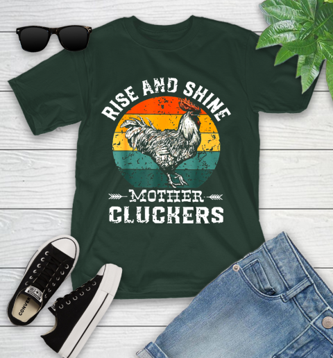 Rise And Shine Mother Cluckers Vintage Shirt 97