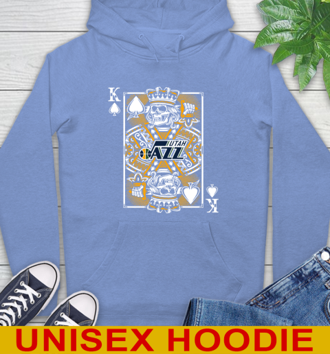 Utah Jazz NBA Basketball The King Of Spades Death Cards Shirt Hoodie 11