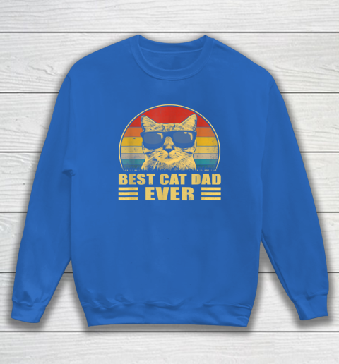 Best Cat Dad Ever Bump Fit Father's Day Gift Daddy Sweatshirt 5