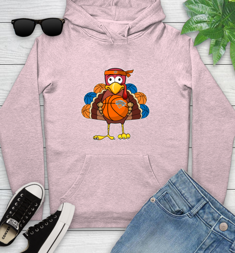 New York Knicks Turkey thanksgiving day Youth Hoodie 10