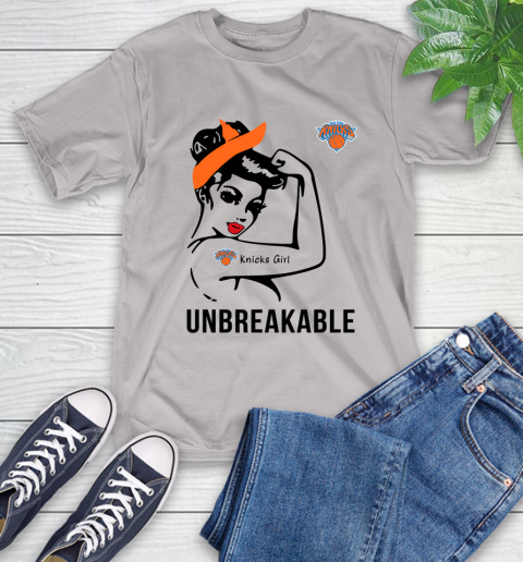 NBA New York Knicks Girl Unbreakable Basketball Sports T-Shirt 12