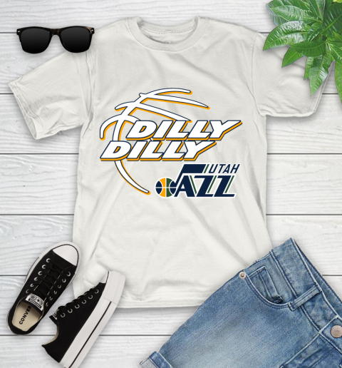 NBA Utah Jazz Dilly Dilly Basketball Sports Youth T-Shirt 1