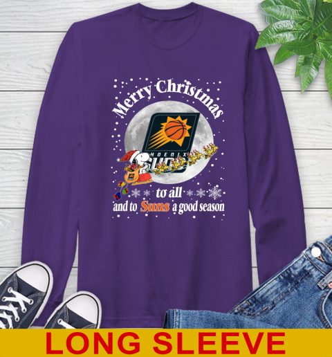 Phoenix Suns Merry Christmas To All And To Suns A Good Season NBA Basketball Sports Long Sleeve T-Shirt 5