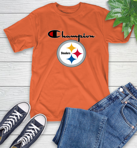 NFL Football Pittsburgh Steelers Champion Shirt T-Shirt 3