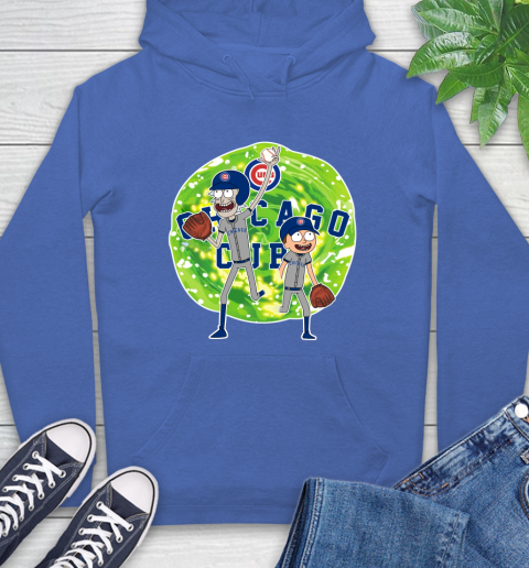 MLB Chicago Cubs Rick And Morty Baseball Sports Hoodie 9