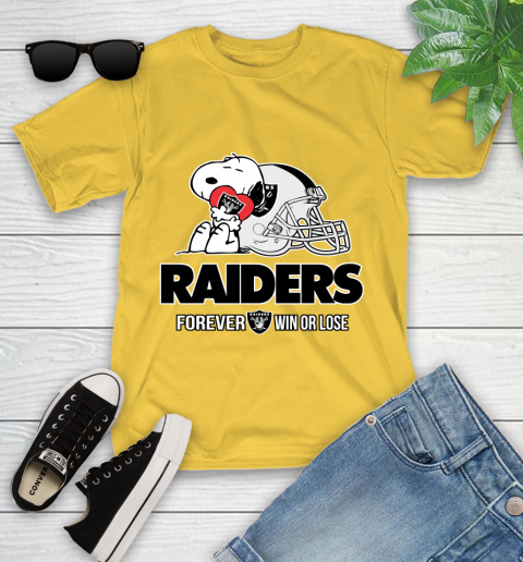 NFL The Peanuts Movie Snoopy Forever Win Or Lose Football Oakland Raiders 110