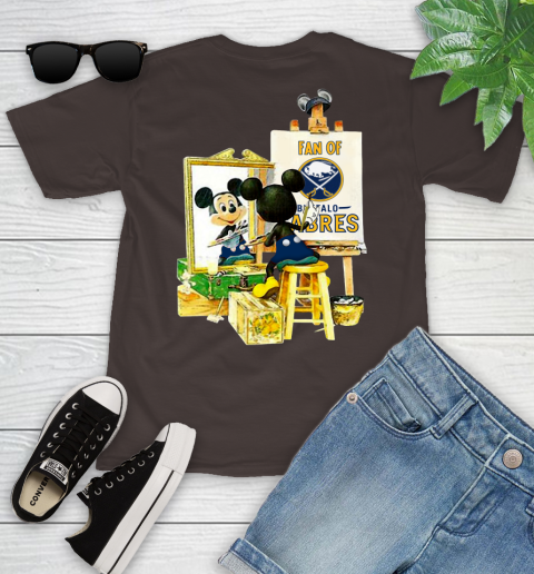 NHL Hockey Buffalo Sabres Mickey Drawing Shirt 99