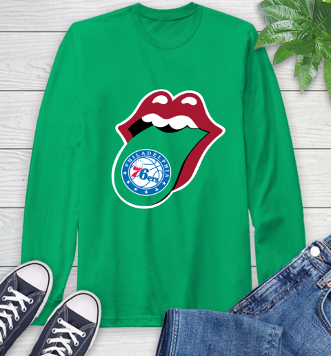 Philadelphia 76ers NBA Basketball Lips I Root For My Team Adoring Fan 64