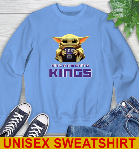 NBA Basketball Sacramento Kings Star Wars Baby Yoda Shirt 35