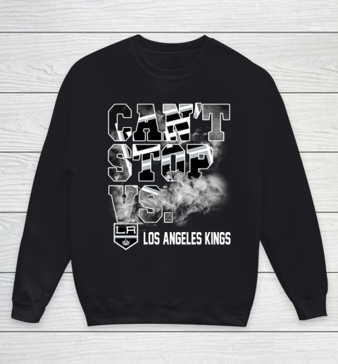 NHL Los Angeles Kings Hockey Can't Stop Vs Youth Sweatshirt