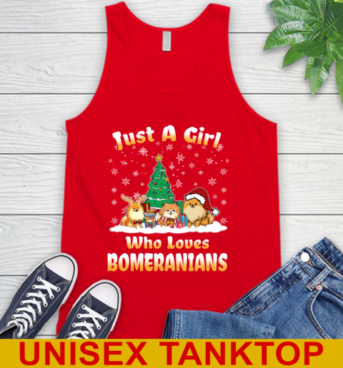 Christmas Just a girl who love pomeranians dog pet lover 71