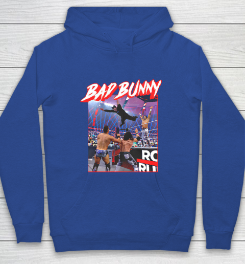 Bad Bunny WWE Youth Hoodie 6