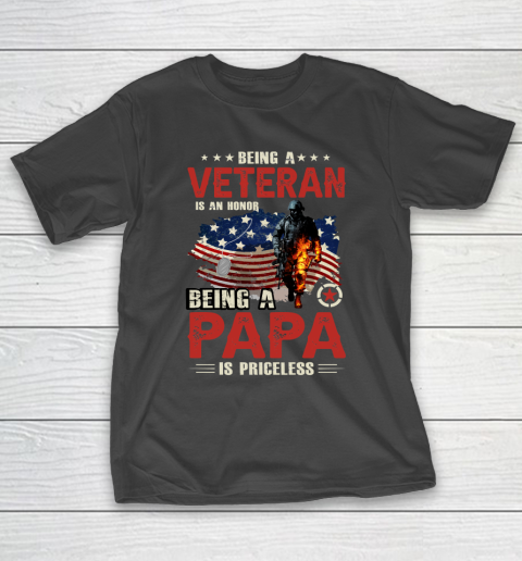 Veteran Shirt Papa Veteran T-Shirt