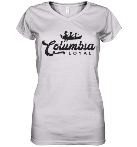 columbia v neck