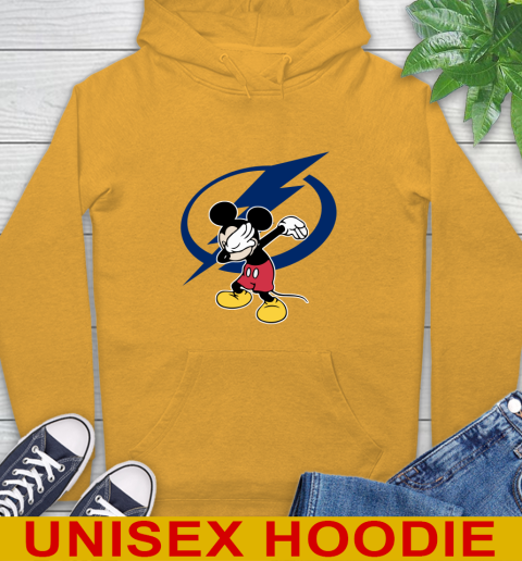 Tampa Bay Lightning NHL Hockey Dabbing Mickey Disney Sports Hoodie 3