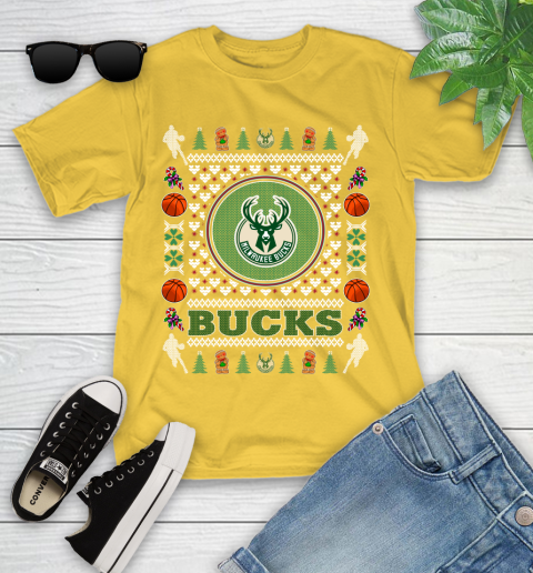 Milwaukee Bucks Merry Christmas NBA Basketball Loyal Fan Ugly Shirt 109