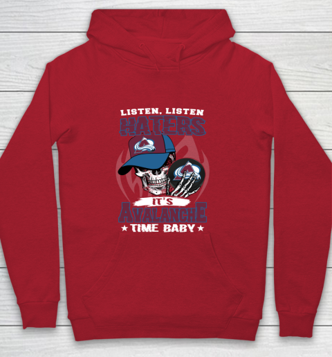 Listen Haters It is BLACKHAWKS Time Baby NHL Youth Hoodie 7