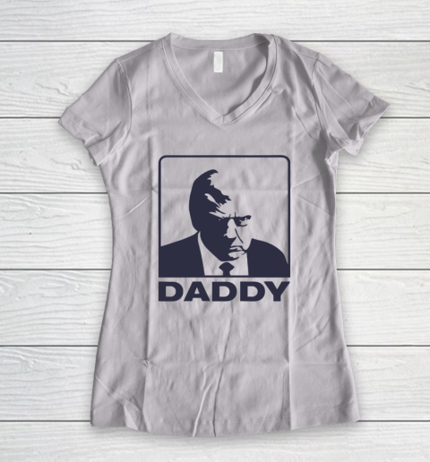 Trump Daddy Women's V-Neck T-Shirt