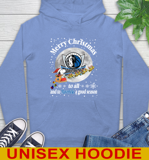 Dallas Mavericks Merry Christmas To All And To Mavericks A Good Season NBA Basketball Sports Hoodie 11
