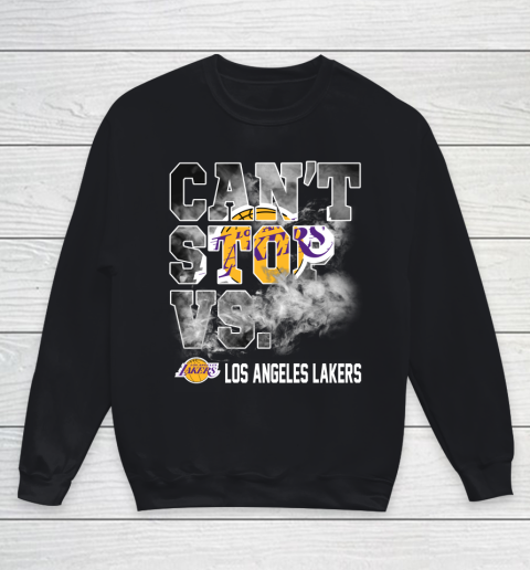 NBA Los Angeles Lakers Basketball Can't Stop Vs Youth Sweatshirt