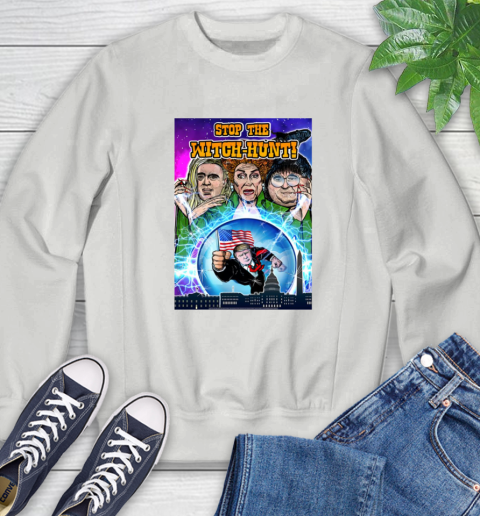Stop The Witch Hunt Trump Sweatshirt 5