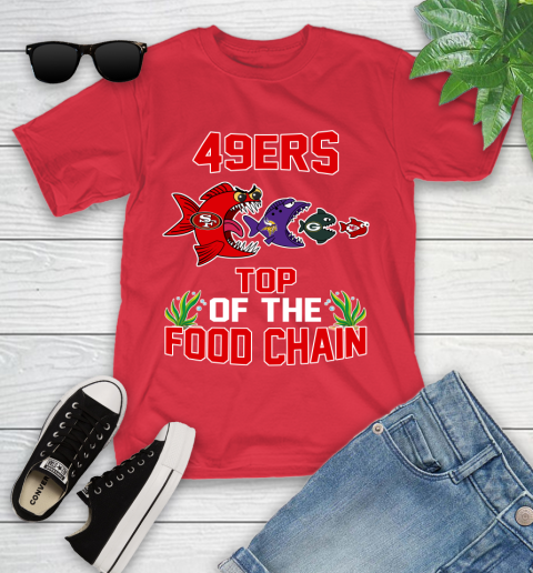 San Francisco 49ers Top Of The Food Chain NFL Shirts 104