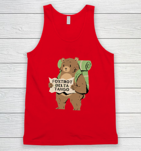 Bear Foxtrots Deltas Tangos Funny Tank Top 4