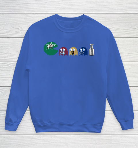 Dallas Stars x Pacman Create History For Stanley Cup Youth Sweatshirt 8
