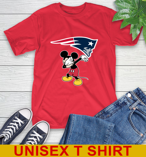 New England Patriots NFL Football Dabbing Mickey Disney Sports T-Shirt 10
