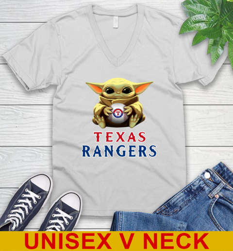 MLB Baseball Texas Rangers Star Wars Baby Yoda Shirt 49
