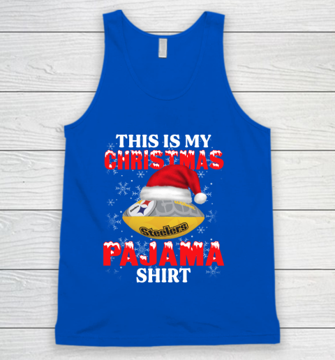 Pittsburgh Steelers This Is My Christmas Pajama Shirt NFL Tank Top 4