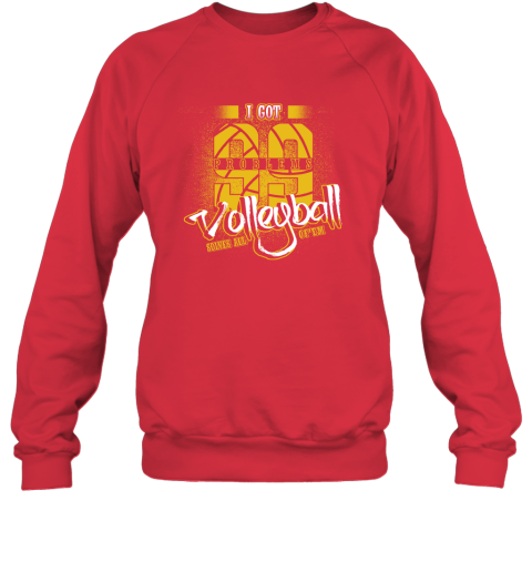 I Got 99 Problems Volleyball Solves All Of'em Sweatshirt 6 I Got 99 Problems Volleyball Solves All Of'em Sweatshirt - Image 6