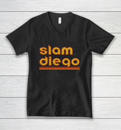 Slam Diego Padres V-Neck T-Shirt