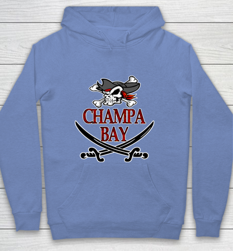Champa Bay TB Football Champions Youth Hoodie 8
