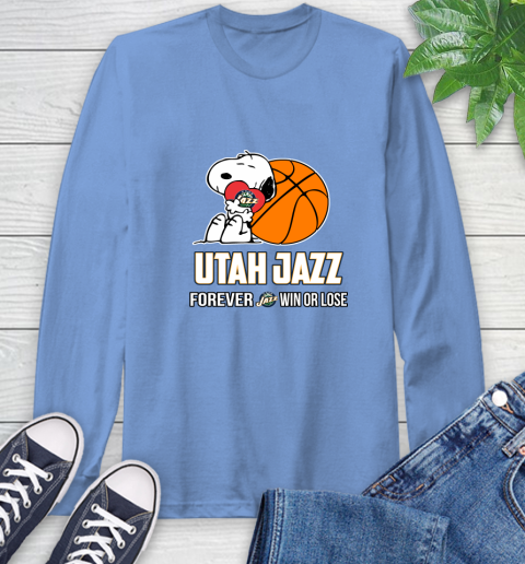 NBA The Peanuts Movie Snoopy Forever Win Or Lose Basketball Utah Jazz 68