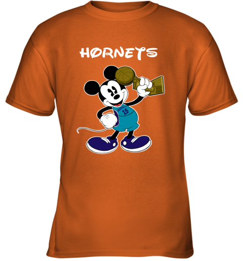 Mickey Charlotte Hornets Youth T-Shirt