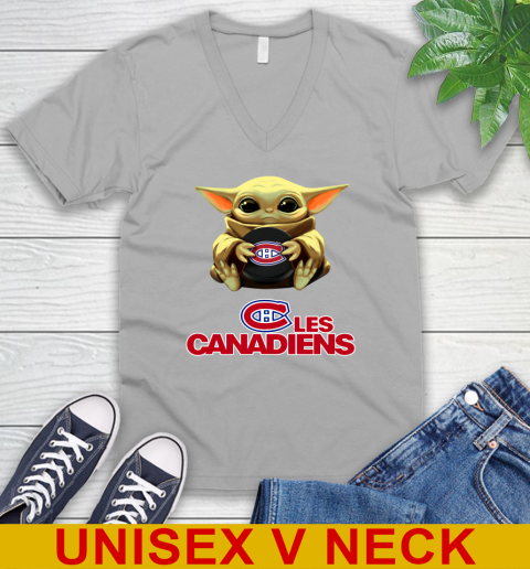 NHL Hockey Montreal Canadiens Star Wars Baby Yoda Shirt 52