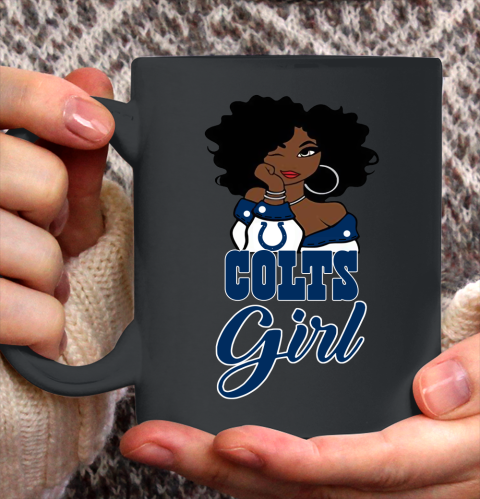 Indianapolis Colts Girl NFL Ceramic Mug 11oz