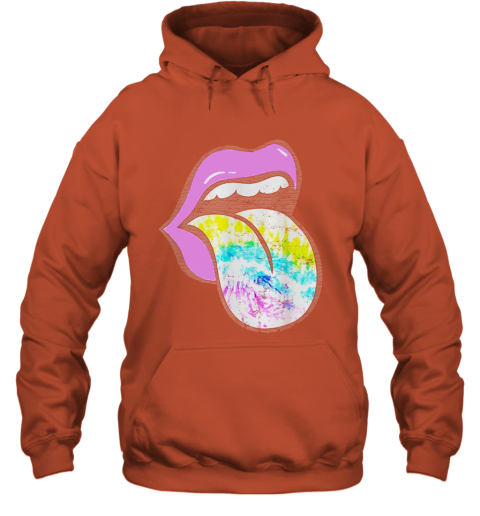 pastel orange hoodie