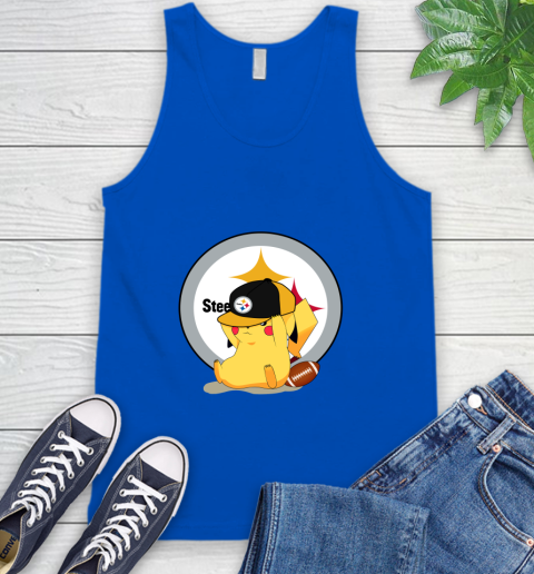 NFL Pikachu Football Sports Pittsburgh Steelers Tank Top 5