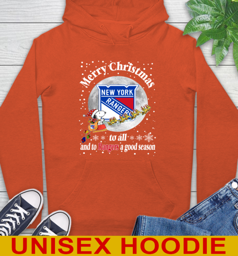 New York Rangers Merry Christmas To All And To Rangers A Good Season NHL Hockey Sports Hoodie 4