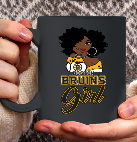 Boston Bruins Girl NHL Ceramic Mug 11oz