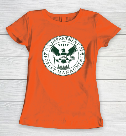 Make America Rake Again US Department Of Forest Managment Women's T-Shirt 2