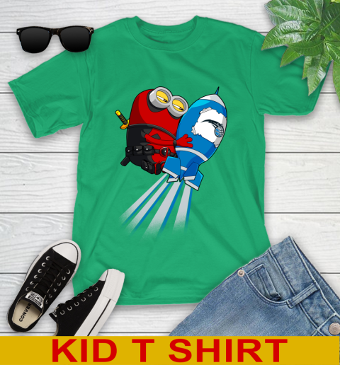 NBA Basketball Orlando Magic Deadpool Minion Marvel Shirt Youth T-Shirt 7