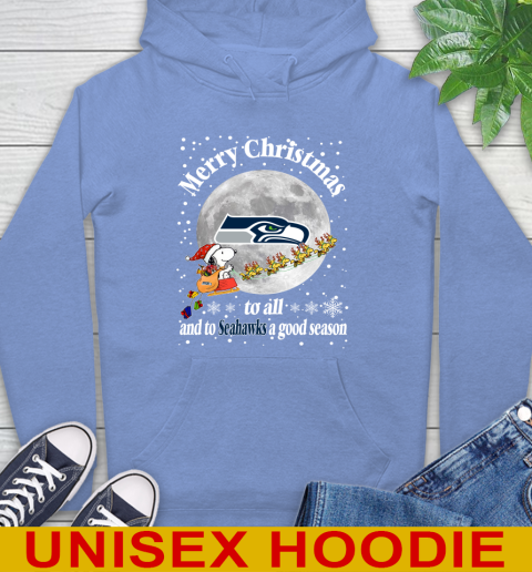 Seattle Seahawks Merry Christmas To All And To Seahawks A Good Season NFL Football Sports Hoodie 11