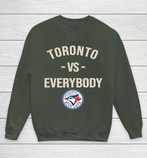 Toronto Blue Jays Vs Everybody Youth Sweatshirt 8